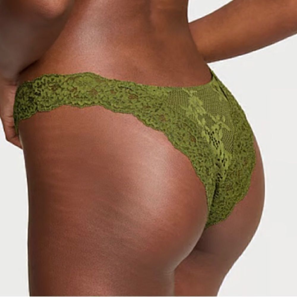 PINK Victoria’s Secret - NWT - L Sz XL 2-Pack Panties-Lace Thong & String Bikini - Picture 15 of 15